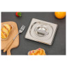 Couvercle GN 1/6 acero inoxidable Dynasteel - Higiene y estilo