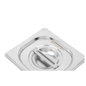Couvercle GN 1/6 acero inoxidable Dynasteel - Higiene y estilo