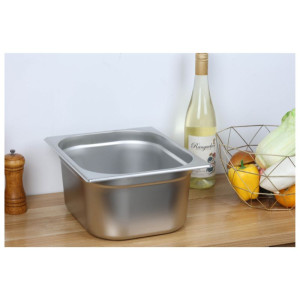 Bac Gastro GN 2/3 Inox 13 L - Profundidad 150 mm