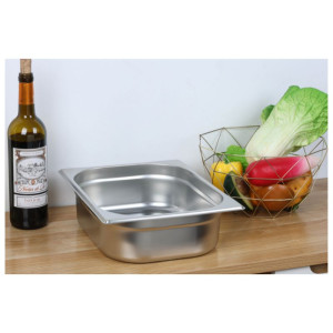 Bac Gastro GN 2/3 Inox - Profundidad 100 mm - 9 L - Dynasteel