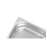 Bac Gastro GN 2/3 Inox 9 L - Profundidad 100 mm