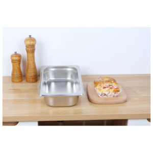 Bac Gastro GN 1/3 Inox - Profundidad 65 mm - 2,5 L - Dynasteel