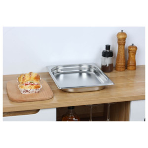 Bac Gastro GN 2/3 Inox — 40 mm, 3 L, Lavavajillas