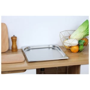 Bac Gastro GN 2/3 Inox - Profundidad 20 mm - 1,35 L - Dynasteel