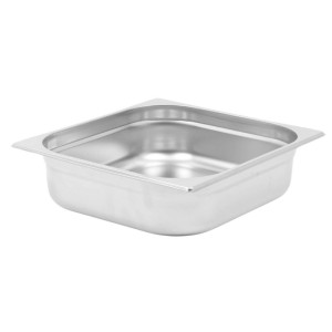 Bac Gastro GN 1/2 Inox - Profondeur 100 mm - 6,5 L - Dynasteel