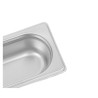 Bac Gastro GN 1/9 Inox - Profundidad 65 mm - 0,6 L