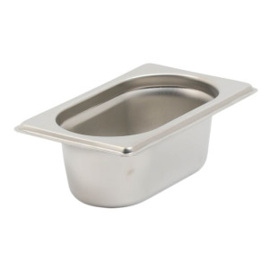Bac Gastro GN 1/9 Inox - Profundidad 65 mm - 0,6 L