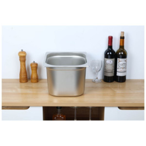 Bandeja gastronorm GN 1/2 - 12,5 L - P 200 mm - Dynasteel