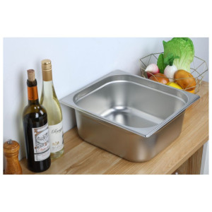 Bac Gastro GN 1/2 Inox - Profundidad 150 mm - 9,5 L - Dynasteel