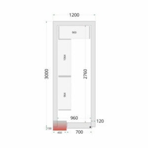 Chambre Froide Négative TEFCOLD - Conservation optimale des aliments