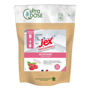 Détartrant Anti-Calcaire Ultra Dose 5L - Framboise | Jex Professionnel