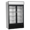 Vitrina Refrigerada Canopée, Puertas de Vidrio - TEFCOLD 645 L - Iluminación interna, Temperatura óptima