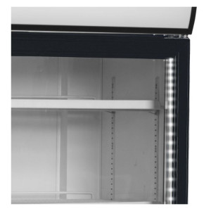 Vitrina Refrigerada Canopée, Puertas de Vidrio - TEFCOLD 645 L - Iluminación interna, Temperatura óptima