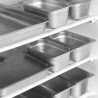 Armario Refrigerado Negativo GN 2/1 - Inox - 555 L | TEFCOLD