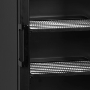 Canopy Glass Door Freezer Black 270L TEFCOLD - Optimal presentation of your frozen products