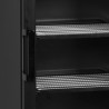 Vitrina Congelador Canopée Puerta de Cristal Negra 270L TEFCOLD - Presentación óptima de sus productos congelados