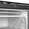 Left Opening Freezer Display - Black Glass Door 270L TEFCOLD