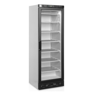 Vitrine congélateur statique porte vitrée - Blanc - 270 L | TEFCOLD UFSC371G