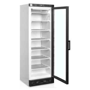 Vitrina congelador estática puerta de vidrio - Blanco - 270 L | TEFCOLD UFSC371G