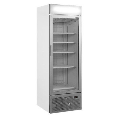 Vitrina Congelador Puerta de Cristal con Canopy Silver - 440L TEFCOLD: presentación óptima de sus productos congelados