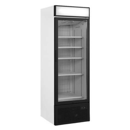 Vitrina congelador puerta de vidrio con dosel - 440L TEFCOLD: presentación óptima de sus productos congelados