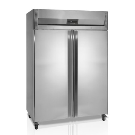 Armario Refrigerado Negativo Inox - 2 Puertas Llenas - 900 L TEFCOLD RK1010 : Almacenamiento óptimo para profesionales