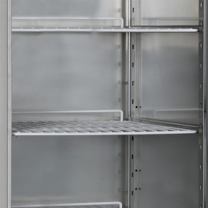 Armario Refrigerado Negativo Inox - 2 Puertas Llenas - 900 L TEFCOLD RK1010 : Almacenamiento óptimo para profesionales