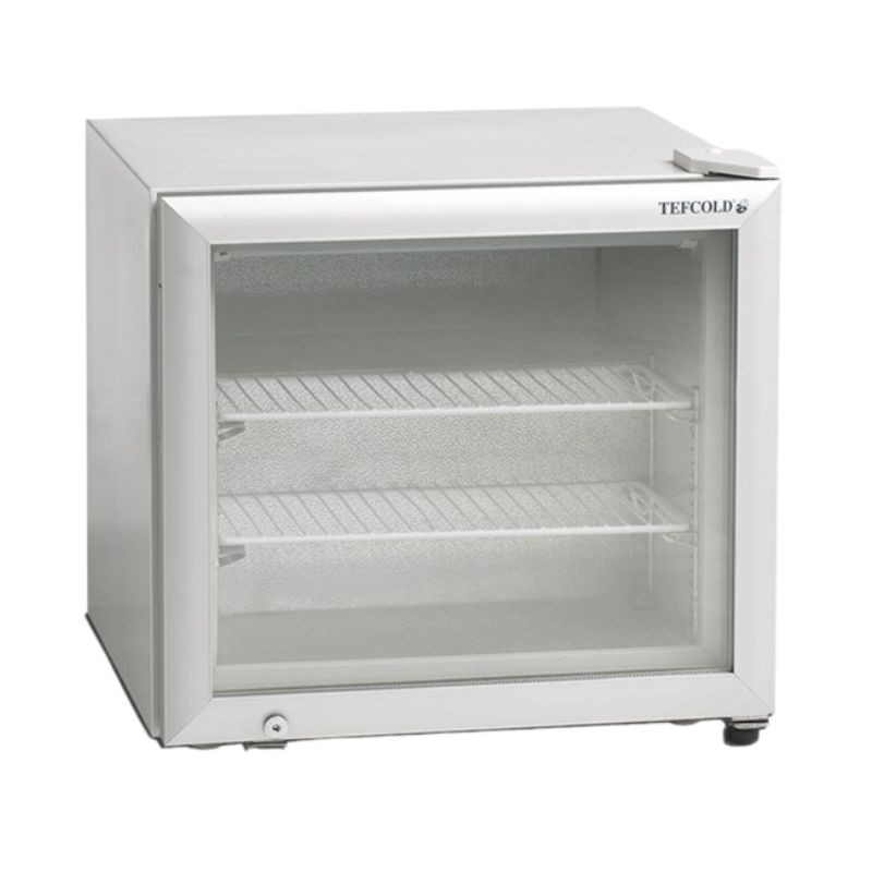 Congelador Table Top Blanco 1 Puerta de Vidrio - 48 L | TEFCOLD