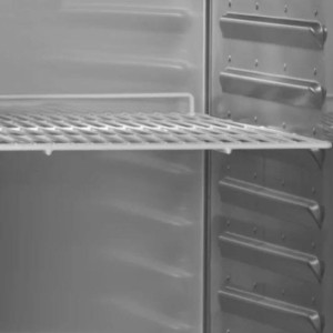 Stainless Steel Refrigerated Cabinet 1 Full Door - 484L - TEFCOLD: Robust, practical and efficient for professional kitchen