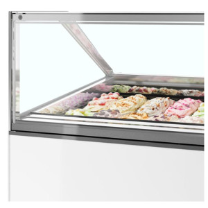 Vitrine à Glace Ventilé avec Façade Droite - TEFCOLD MILLENNIUM ST16 | Fourniresto