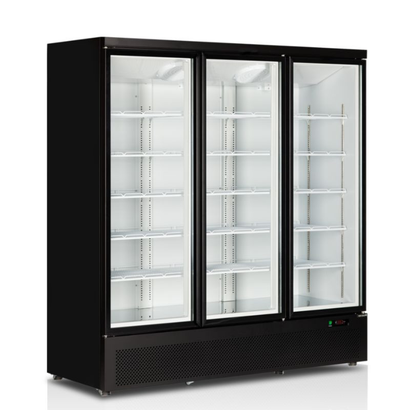 Armario Refrigerado Negativo 3 Puertas de Vidrio - 1264 L TEFCOLD: Rendimiento y practicidad para los profesionales de la cocina