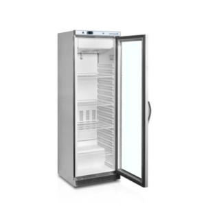 Armario Refrigerado Negativo Ventilado Acristalado - Inox 340 L TEFCOLD | Almacenamiento profesional de alimentos