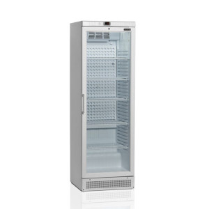 Refrigerador Médico Blanco 1 Puerta de Vidrio - TEFCOLD 347 L | Ideal para profesionales de la cocina