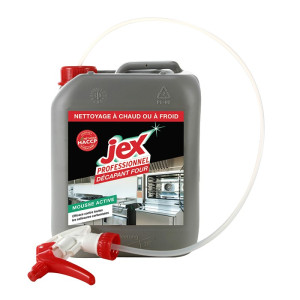 Oven Cleaner with Gun - Jex 5L: Powerful and effective against stubborn grease