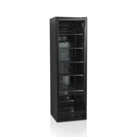 Armario Refrigerado Negro - Puerta de Vidrio - 347 L TEFCOLD SCU1425H