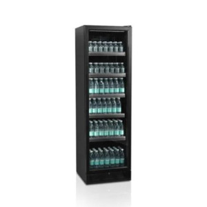 Armario Refrigerado Negro - Puerta de Vidrio - 347 L TEFCOLD SCU1425H