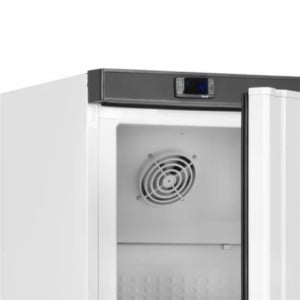 Armario Refrigerado con Puerta de Cristal TEFCOLD - Blanco - 350 L: Almacenamiento óptimo para alimentos y visibilidad de produc