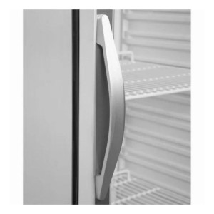 Armario Refrigerado Positivo con Puerta de Cristal - Inox - 350 L | TEFCOLD