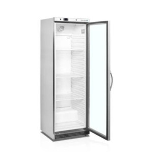 Armario Refrigerado Positivo con Puerta de Cristal - Inox - 350 L | TEFCOLD