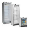 Positive Glass Door Refrigerated Cabinet - Stainless Steel - 350 L | TEFCOLD