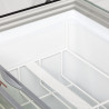 Chest Freezer with Curved Glass - 255 L TEFCOLD: quality and functionality