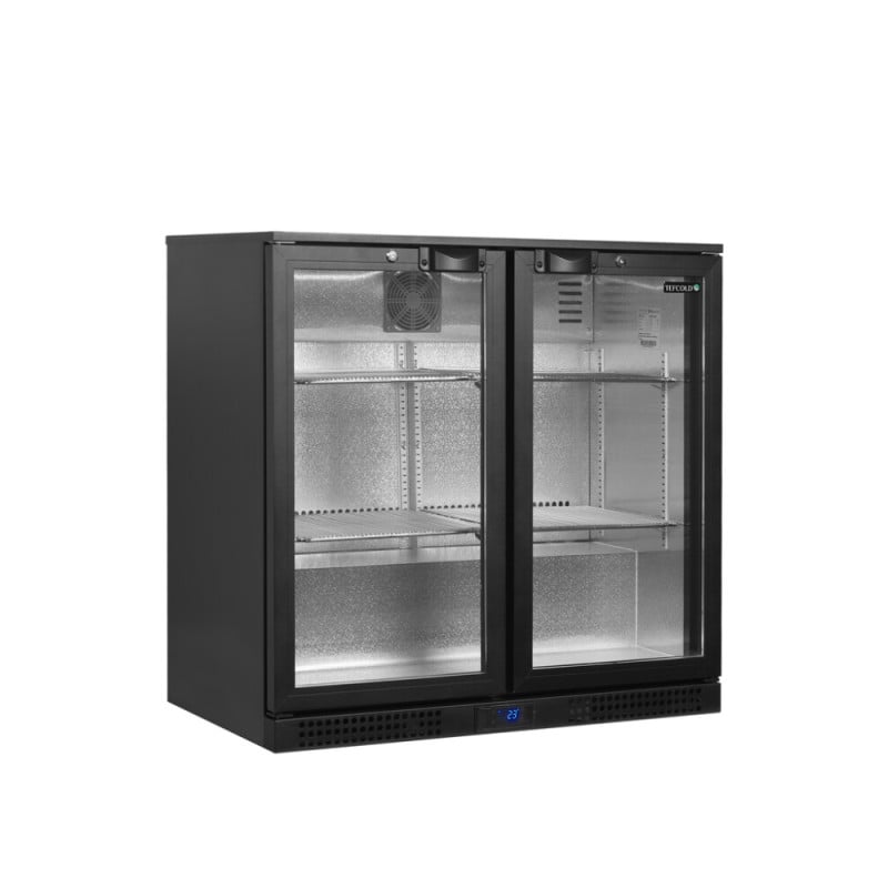 Bar Trasero Refrigerado con Puerta de Vidrio - 182 L | TEFCOLD - Almacenamiento y conservación para profesionales de la restaura