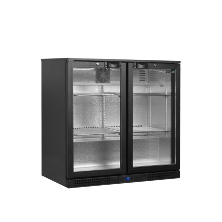 Bar Trasero Refrigerado con Puerta de Vidrio - 182 L | TEFCOLD - Almacenamiento y conservación para profesionales de la restaura