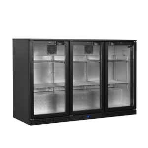 Barra Trasera Refrigerada 3 Puertas de Vidrio Batientes - 288 L | TEFCOLD