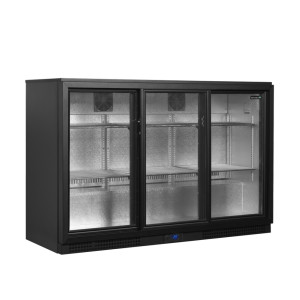 Bar Trasero Refrigerado 3 Puertas Corredizas - TEFCOLD BA31S-3 | capacidad 288L