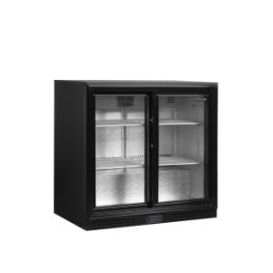 Refrigerated Back Bar 2 Sliding Doors - 182 L - TEFCOLD: Elegant and efficient professional storage