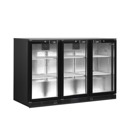 Bar Trasero Refrigerado 3 Puertas de Vidrio - 278 L | TEFCOLD DB301H-3