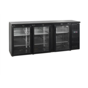 Bar Trasero Refrigerado 3 Puertas de Vidrio - 442 L | TEFCOLD CBC310G