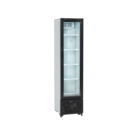 TEFCOLD Glass Door Beverage Refrigerator 114 L: Optimal preservation and elegant presentation