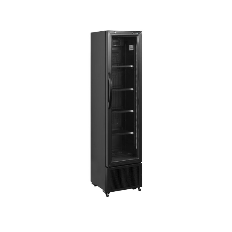 Armario Refrigerado para Bebidas Puerta de Vidrio Negro TEFCOLD 114 L - Rendimiento y Elegancia